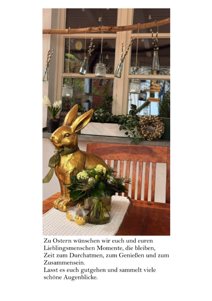 Ostergeruß das hase